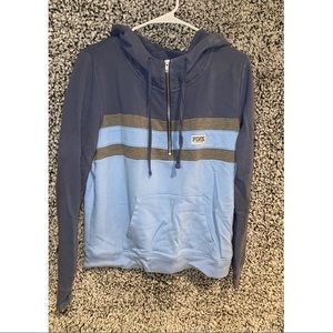 Pink Zip up hooded sweatshirt